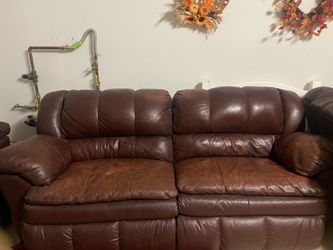 RC Willey Leather Couches