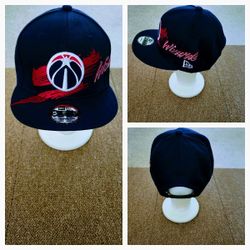 WASHINGTON WIZARDS NBA BASKETBALL 🏀 SNAPBACK HAT. 