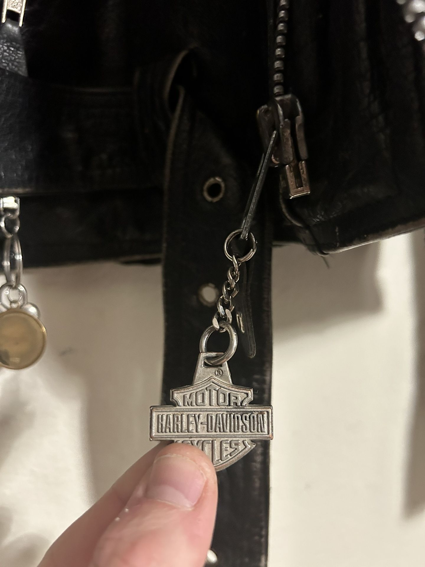 VTG JR WESTERN GENUINE LEATHER BLACK MOTORCYCLE LEATHER JACKET SIZE M/L