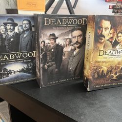 Deadwood DVDs--3 Seasons