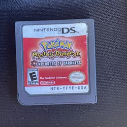 Pokemon Mystery Dungeon Explorers Of Darkness