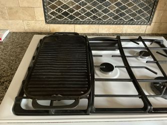 Gas slide in stove and microwave