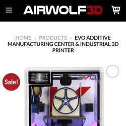 3d Printer (EVO Manufacturing Center And Industrial Printer)