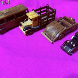 Beautiful Antique Wood Toys, $3-$5 Each Each