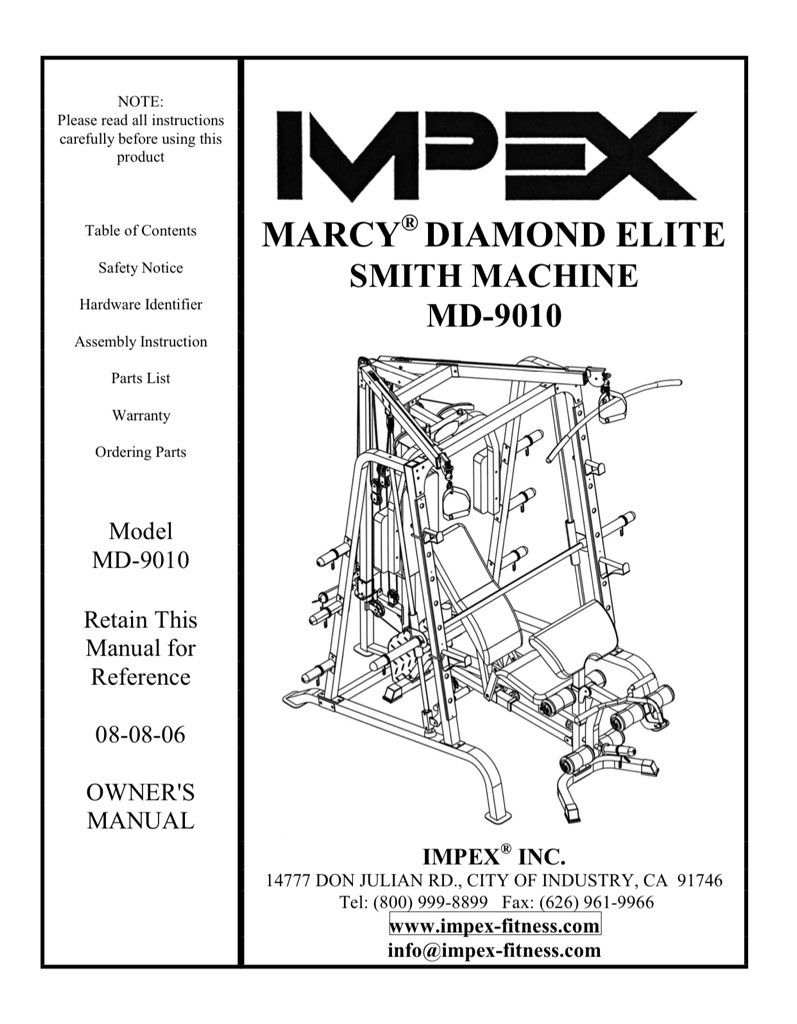 Smith Machine and dip/pullup machine