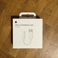 Apple USB-C to Headphone Jack