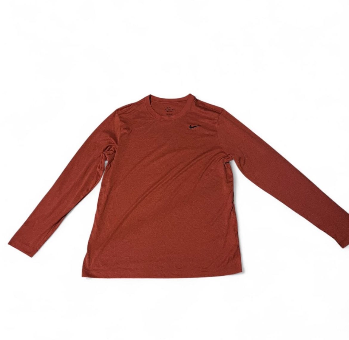 Red Nike long sleeve Dri-Fit top