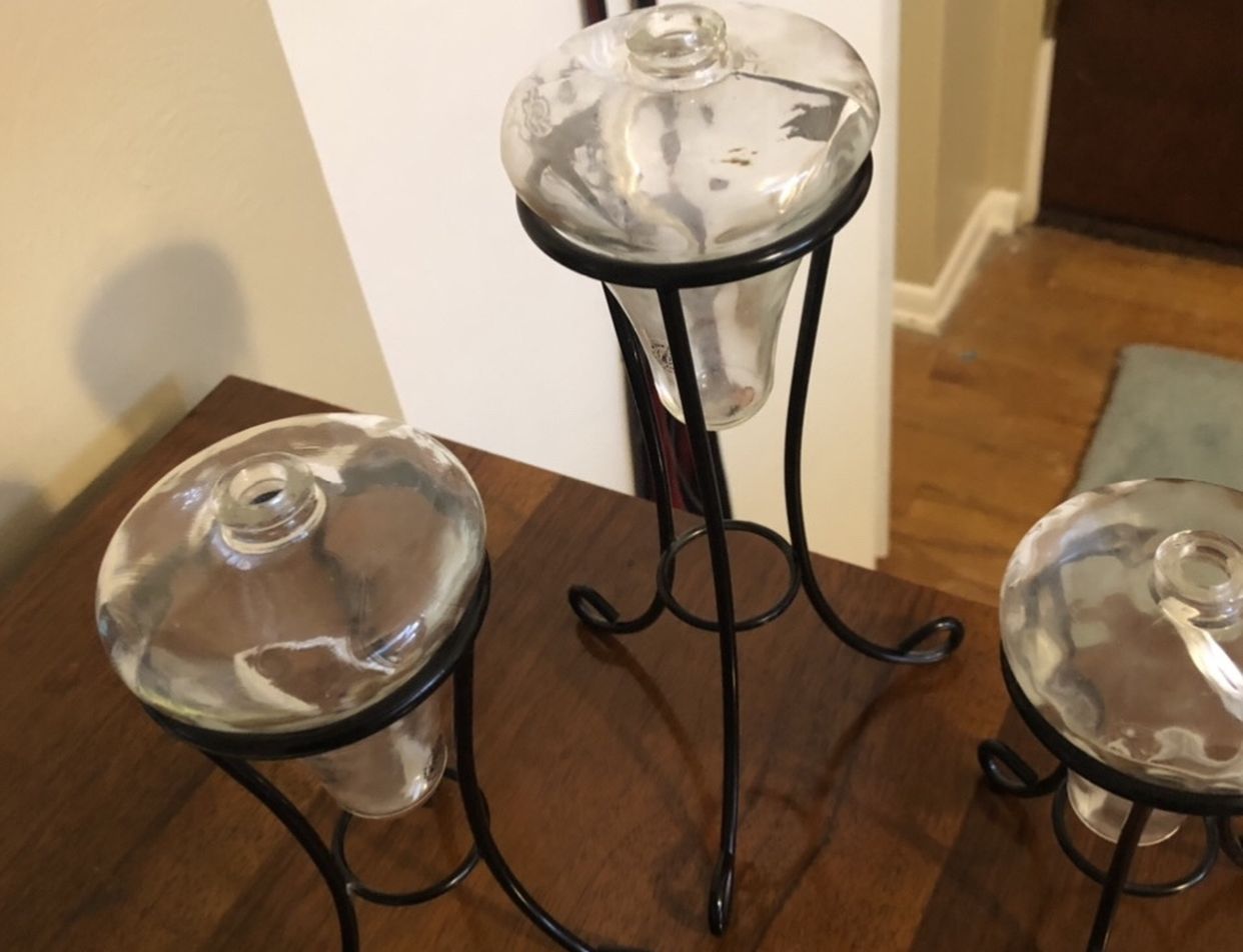 Vintage Lamp Oil Candles