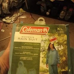 Colemans Womans Xl Rain Suit 