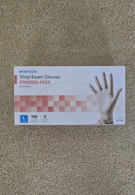 Vinyl Gloves (100 per box)