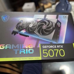 MSI - NVIDIA GeForce RTX 5070 12G GAMING TRIO OC 12GB GDDR7 PCI Express Gen 5 Graphics Card