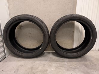 (2) Pirelli P7 AS Plus 3 245/40R20 10/32 & 9.5/32