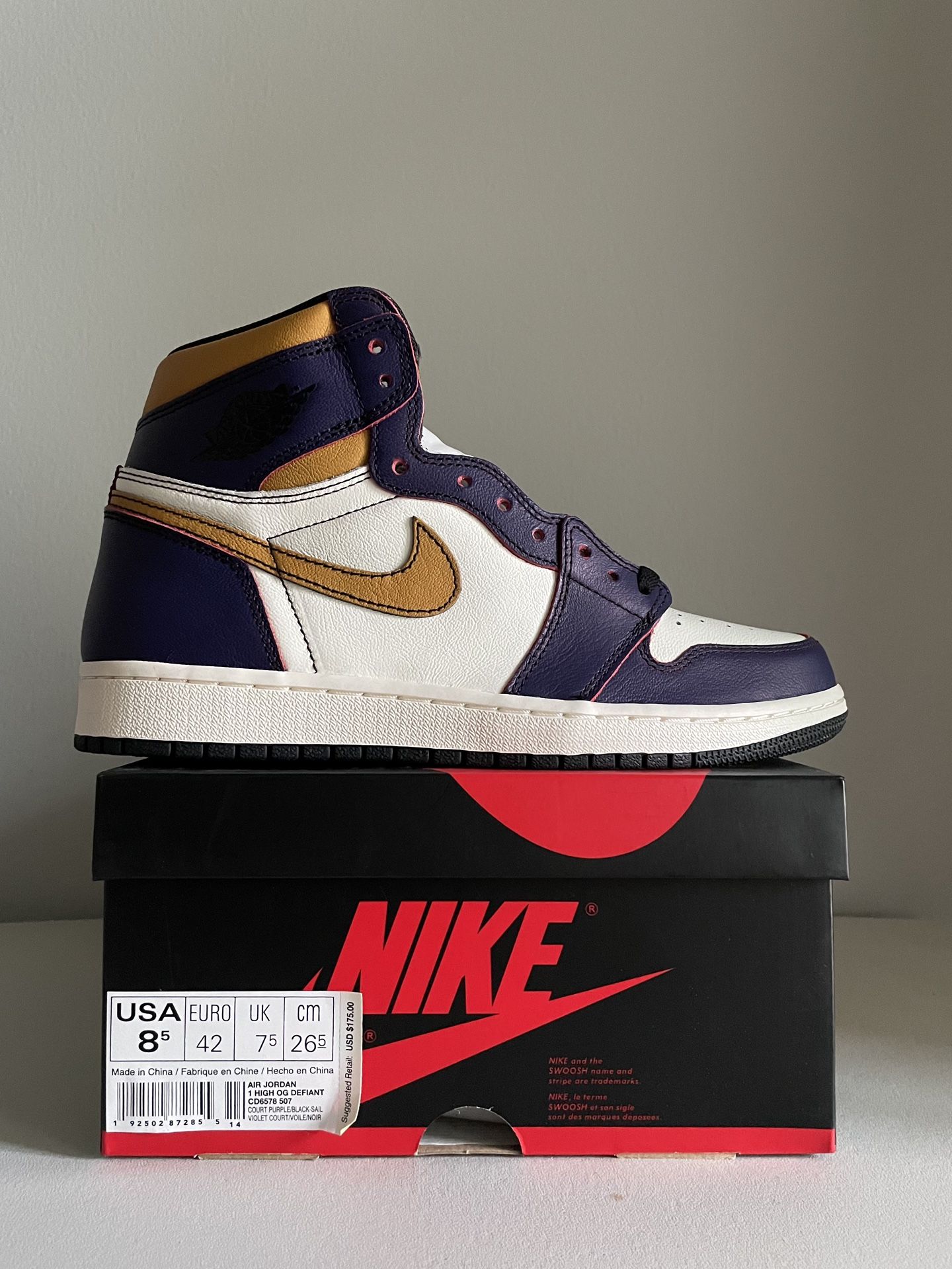 Nike Air Jordan 1 LA to Chicago 26.5