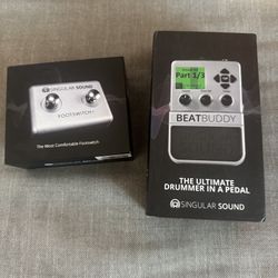 Beat Buddy And Switch Pedal -like New 