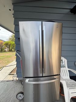 Stainless Refrigerator  GE