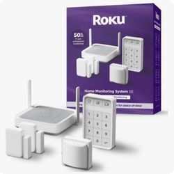 Roku Smart Home Security System | SS1000R | Easy Setup, New Factory Sealed!
