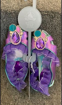 Disney Princess Ariel Dress-Up Shoes Size 7/8