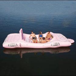 10ft Inflatable Classic Car Float – Pool/Lake Toy Water Raft
