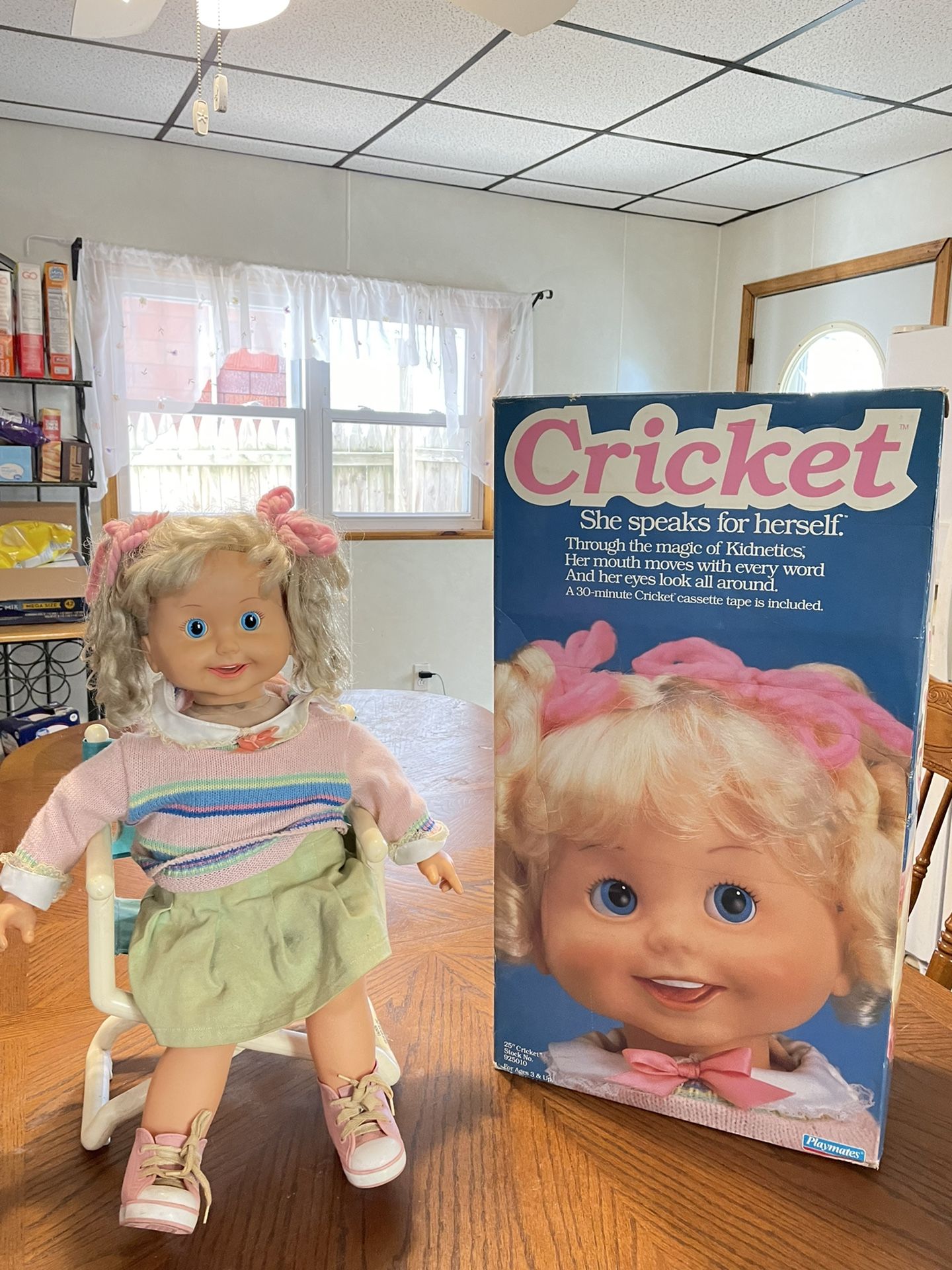 Cricket Doll Vintage And Works
