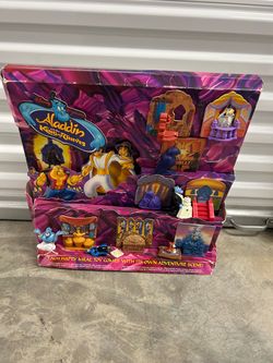 Disney McDonald store display of Aladdin 90’s