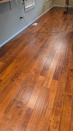 Flooring, medium brown, used
