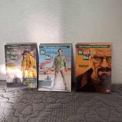 Breaking Bad DVD Collection – Seasons 1, 3, and 4