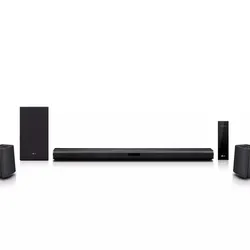 LG SNC4R 420W Sound Bar w/ Bluetooth Streaming and Surround Sound Speakers