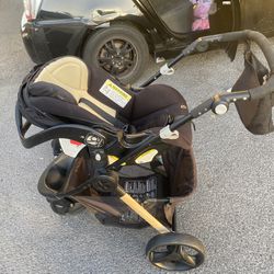 Car Seat With Stroller Attachment  
