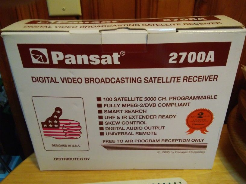 Pansat Digital Video Broadcasting Satellite Receiver