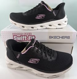 New Skechers Hands Free Swift Fit Slip On Women's Memory Foam Casual Shoes - size 6.5/ 7.5/ 8.5