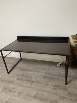 Glass office table