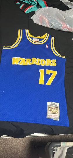Warriors Throwback Mitchell N Ness Jersey 