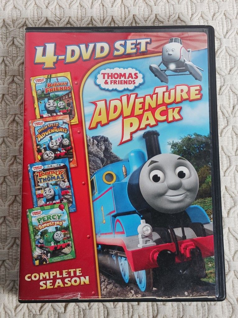 4 Disc Thomas & Friends Adventure Pack (Railway Friends / High Speed Adventures