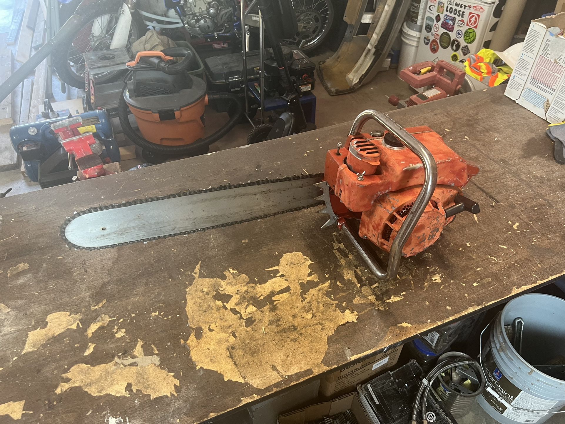 Vintage Chain Saw