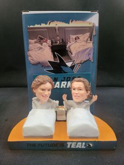 Macklin Celebrini & Will Smith bobblehead