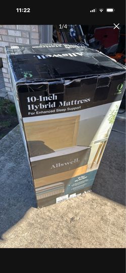 Allswell Queen Hybrid Mattress New
