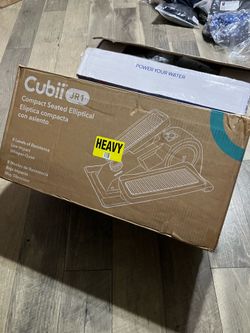 Cubii JR1, Under Desk Elliptical, Under Desk Bike Pedal Exerciser, Seated Elliptical, Work from Home Fitness, Mini Elliptical Machines for Home Use, C