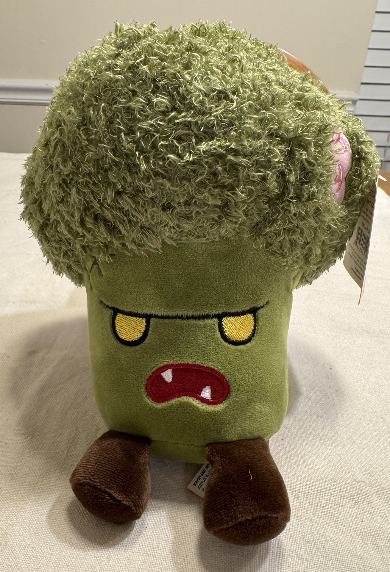 Bride Of Frankie Halloween Broccoli Plush NWT 