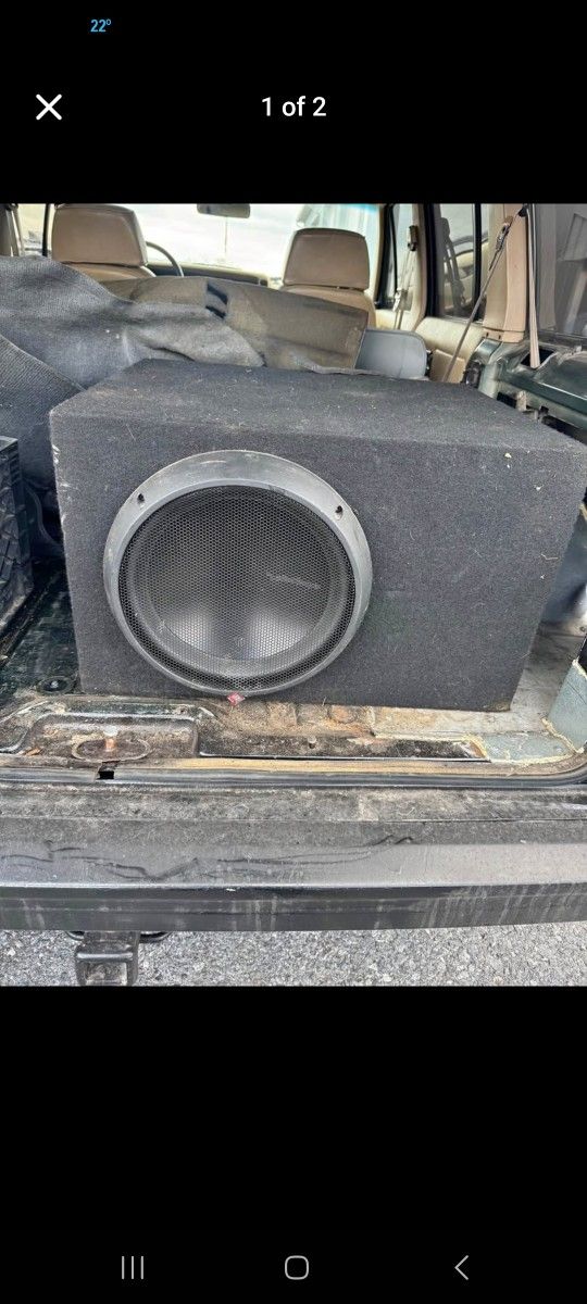 Rockford Fosgate T1 12 Dual 2 Ohm In Box