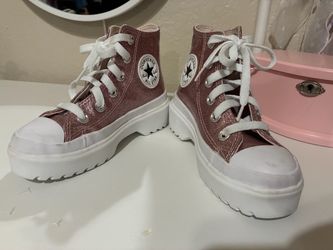 Kids Shoes Pink Sparkly Vans