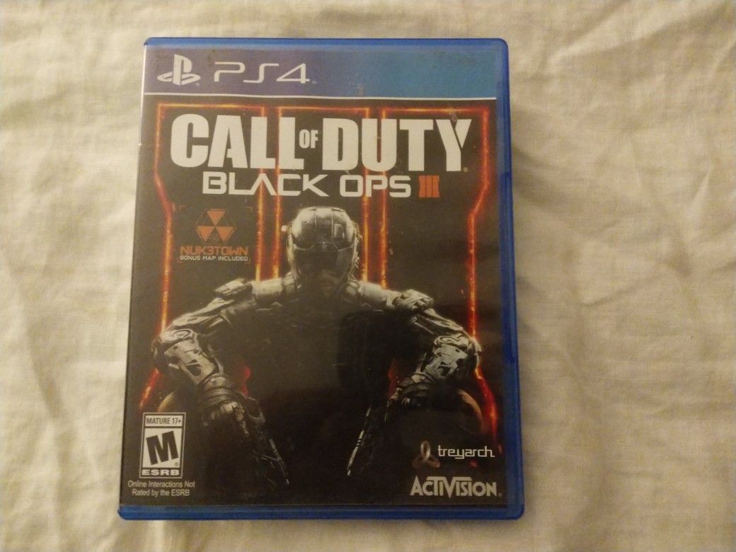 Call Of Duty Black Ops 3 *BOX ONLY*