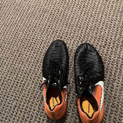 Brand New Nike Tiempo Size 10 Color Black $120
