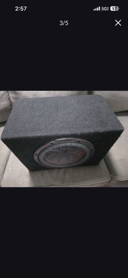 Kicked  8” seal woofer  comp r. Dvc .( wired  parell now)