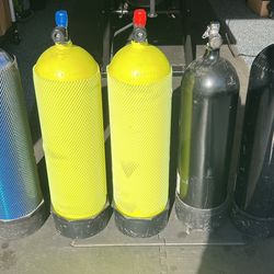 New Scuba Diving Tanks Aluminum