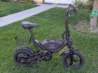 ⚡Electric bike, mini ebike 💪 480w motor , Foldable handle bar