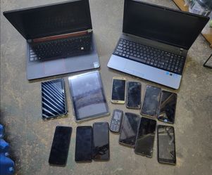 Assorted Laptop, Tablet, and Smartphone Collection