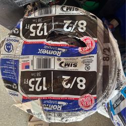 romex 8/2 125ft 200$