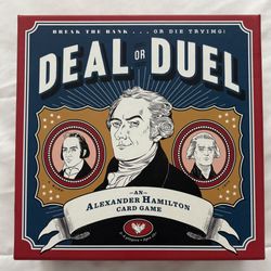 Duel Or Deal: Alexander Hamilton Card Game