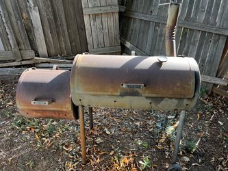Pitmaster Offset Barrel Smoker Grill