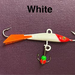 White Jigging Minnow